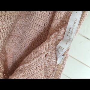 Zara Dresses - Zara Medium blush pink maxi dress with knit halter Zara Dresses - Zara Medium blush pink maxi dress with knit halter